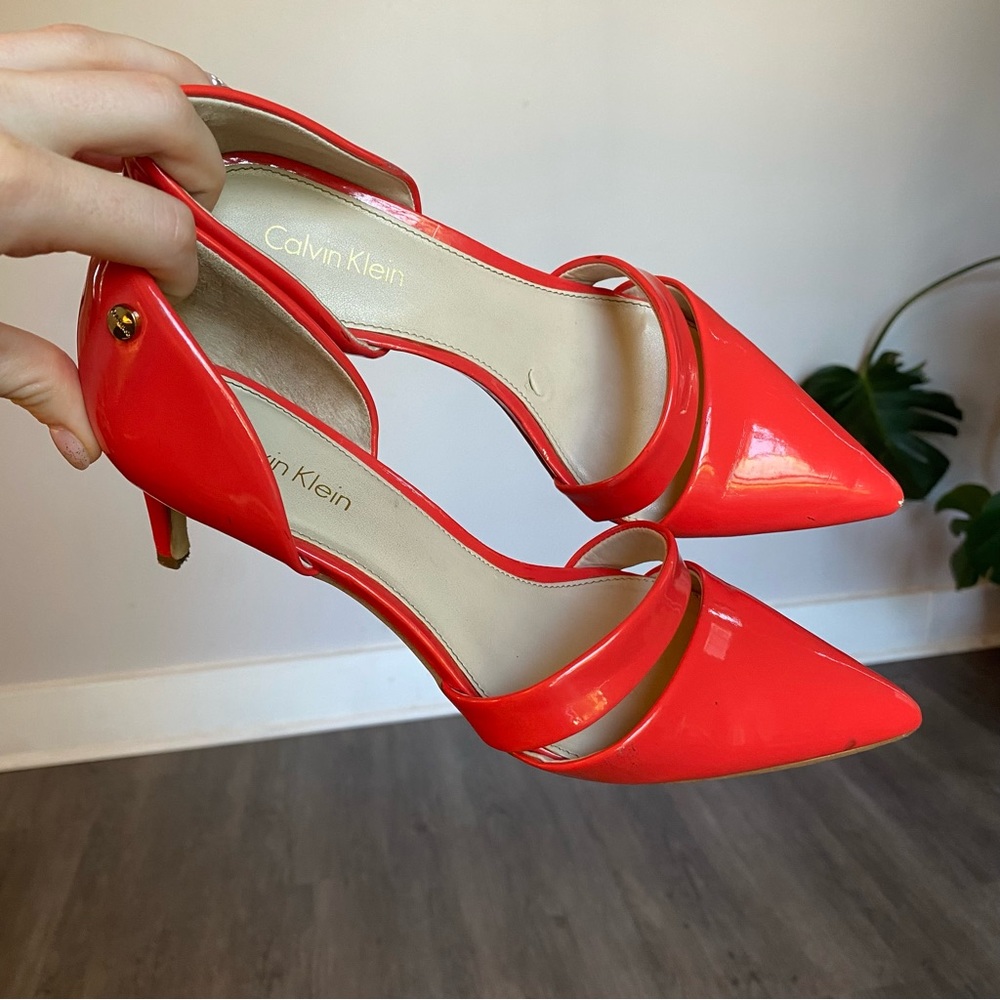 Calvin Klein kitten heels
